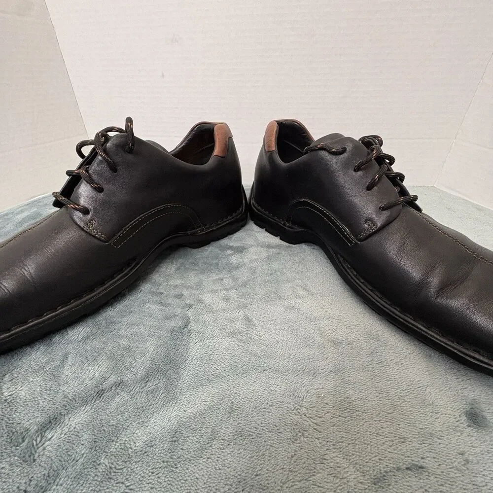 Cole Haan Zeno C07483 Black Leather Split toe Lace Up Oxford Shoes Mens 9 W